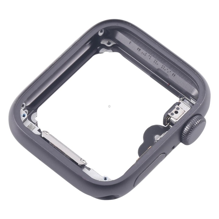 For Apple Watch Series 5 40MM GPS Aluminium Alloy Middle Frame Bezel Plate with Crown Spin Axis Flex Cable(Grey)