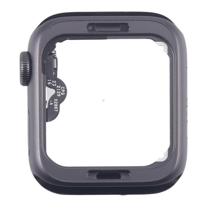 For Apple Watch SE 2020 40MM GPS Aluminium Alloy Middle Frame Bezel Plate with Crown Spin Axis Flex Cable(Grey)