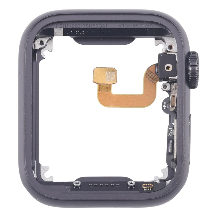 For Apple Watch Series 6 40MM LTE Aluminium Alloy Middle Frame Bezel Plate with Crown Spin Axis Flex Cable(Grey)