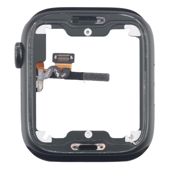 For Apple Watch Series 7 41MM GPS Aluminium Alloy Middle Frame Bezel Plate with Crown Spin Axis Flex Cable(Green)