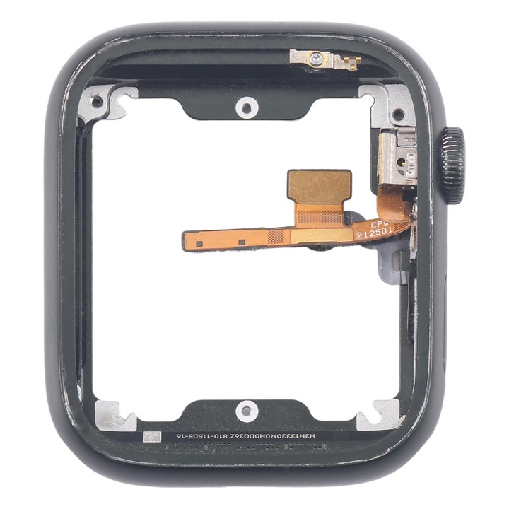 For Apple Watch Series 7 41MM GPS Aluminium Alloy Middle Frame Bezel Plate with Crown Spin Axis Flex Cable(Green)