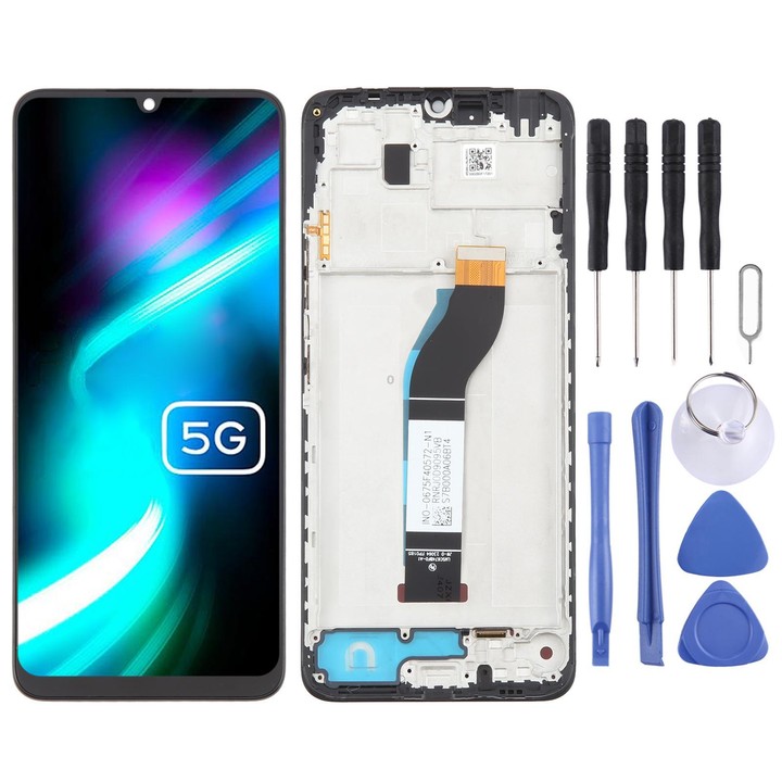 For Xiaomi Poco M6 5G OEM LCD Screen Digitizer Full Assembly with Frame