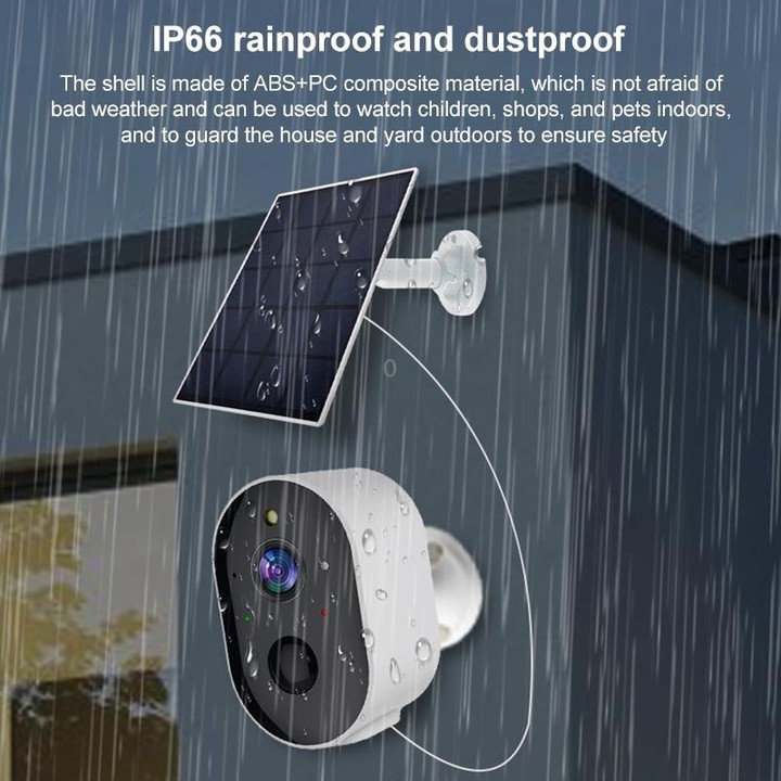 3MP Graffit Version Outdoor HD Solar Panel Wireless WiFi Surveillance Camera, Memory Card:128GB(US Plug)