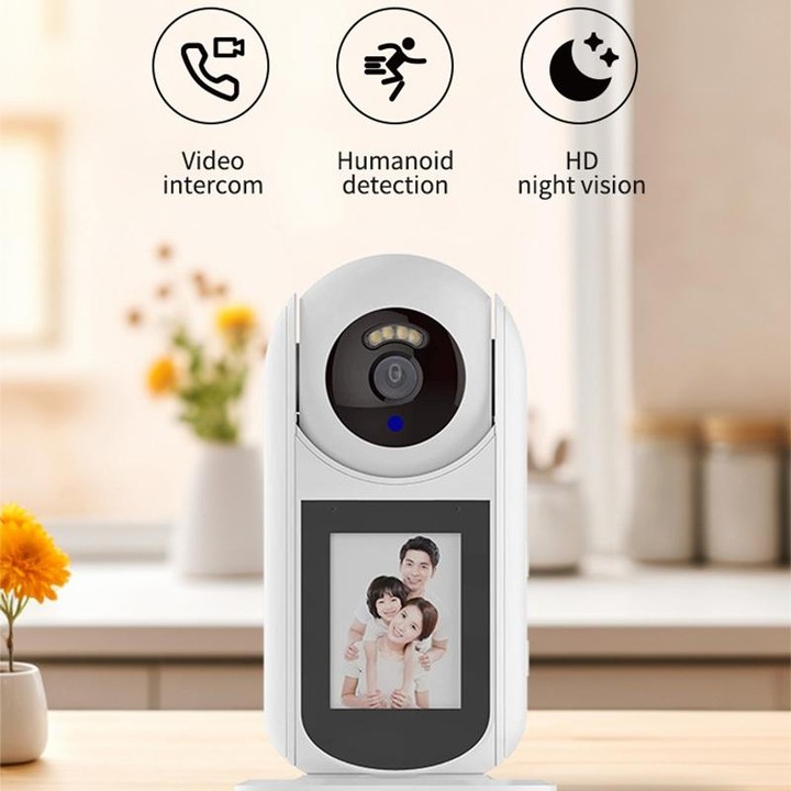 2MP HD Video Call Dual Light Full Color Night Vision WiFi Surveillance Camera(US Plug)
