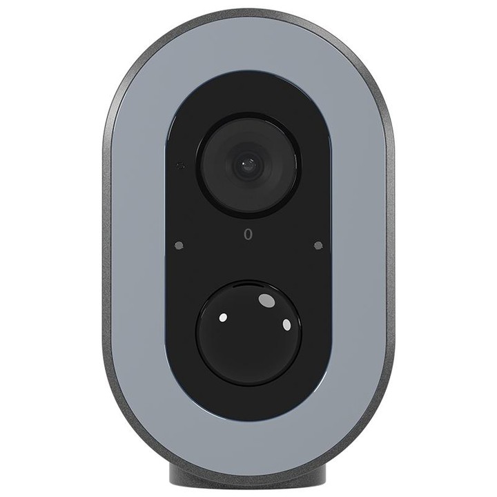 WiFi Tuya Smart Version HD Low Power Consumption Battery Camera, US Plug, Memory Card:Without Memory(Grey)