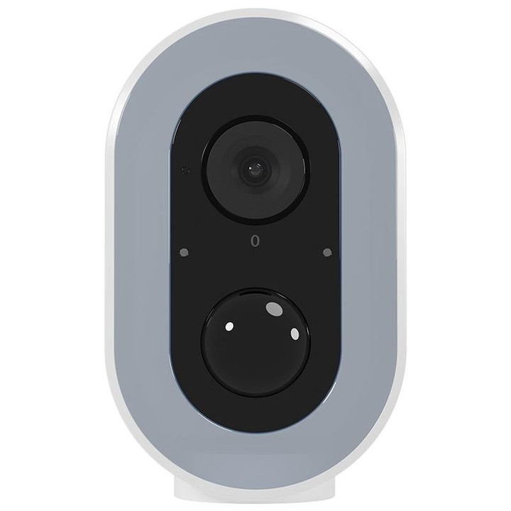 WiFi Tuya Smart Version HD Low Power Consumption Battery Camera, US Plug, Memory Card:Without Memory(White)