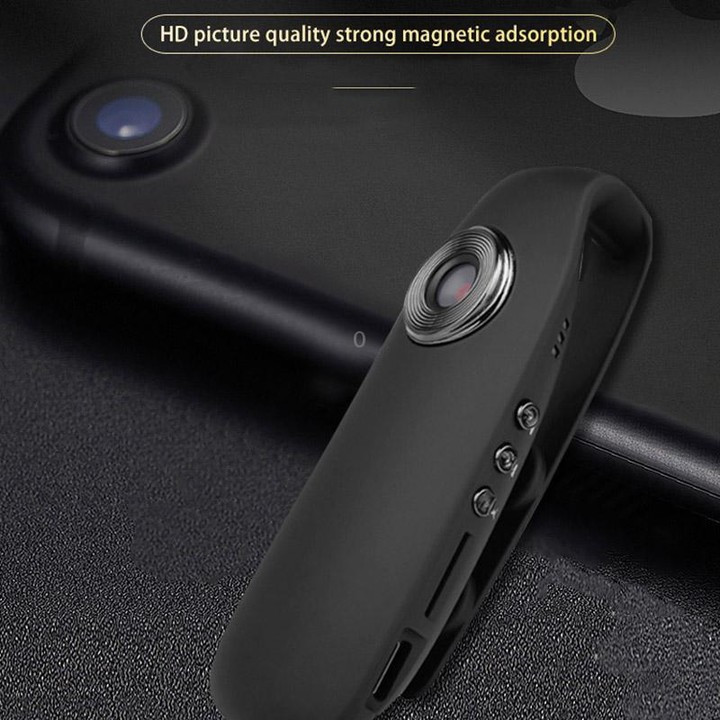 007 1080P HD Video Recorder with Back Clip(Black)