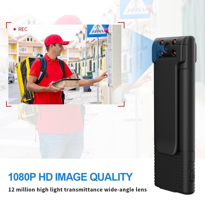 B21 120 Degree Wide Angle 1080P HD Magnetic Recorder(Black)
