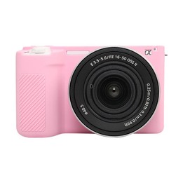 For Sony ZV-E10 II / ZV-E10M2 Glossy Soft Silicone Protective Case(Pink)