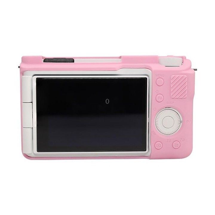 For Sony ZV-E10 II / ZV-E10M2 Glossy Soft Silicone Protective Case(Pink)