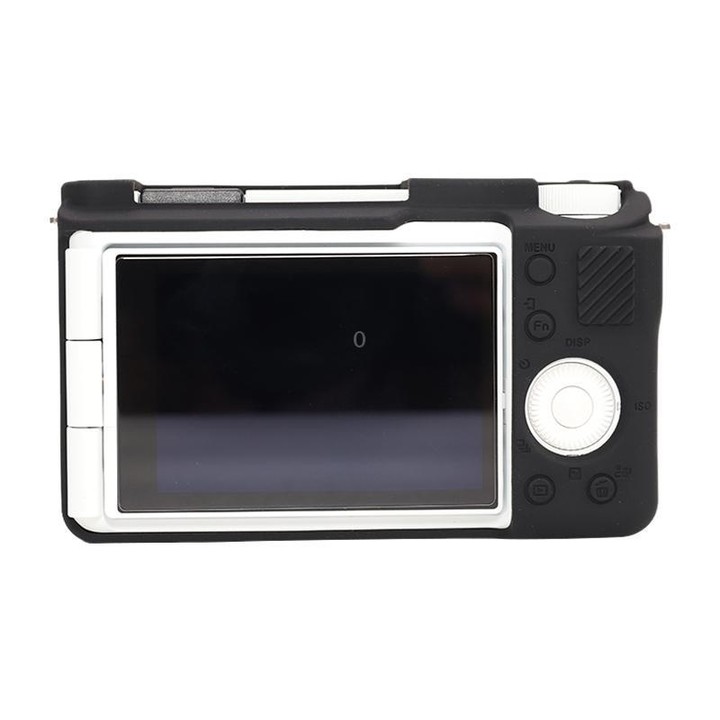 For Sony ZV-E10 II / ZV-E10M2 Glossy Soft Silicone Protective Case(Black)