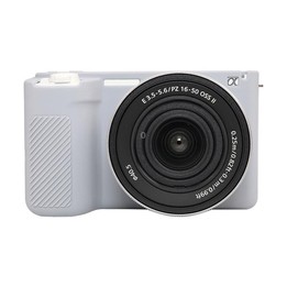 For Sony ZV-E10 II / ZV-E10M2 Glossy Soft Silicone Protective Case(Grey)