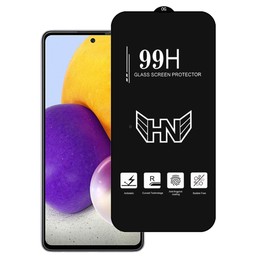 For Samsung Galaxy A72 High Aluminum Large Arc Full Screen Tempered Glass Film
