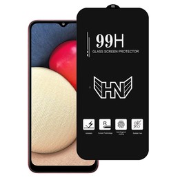 For Samsung Galaxy A02s High Aluminum Large Arc Full Screen Tempered Glass Film