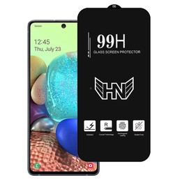 For Samsung Galaxy A71 5G UW High Aluminum Large Arc Full Screen Tempered Glass Film
