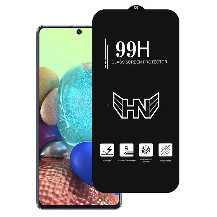 For Samsung Galaxy A Quantum High Aluminum Large Arc Full Screen Tempered Glass Film