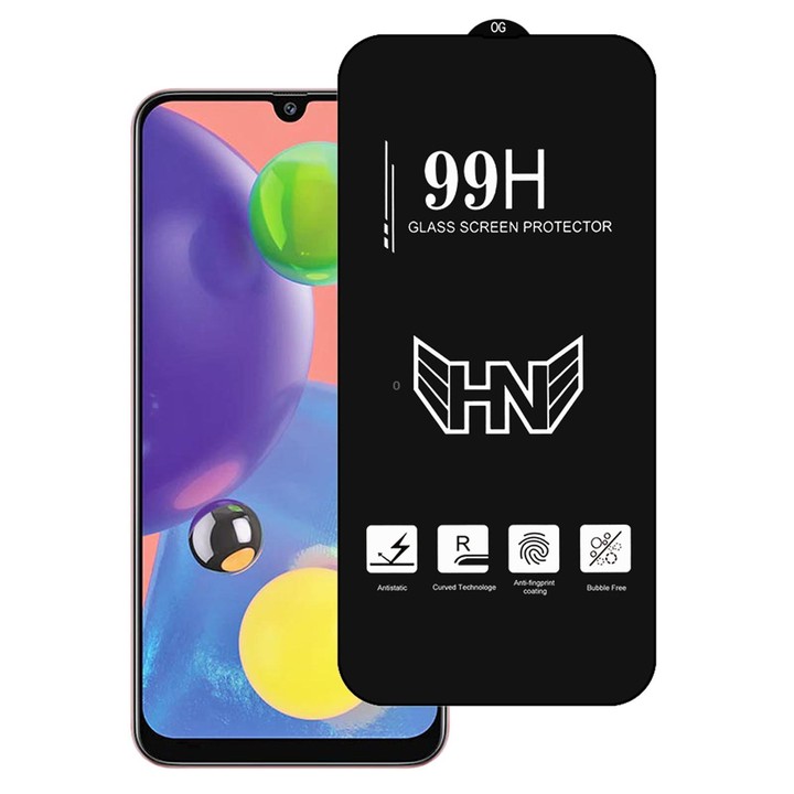 For Samsung Galaxy A70s High Aluminum Large Arc Full Screen Tempered Glass Film