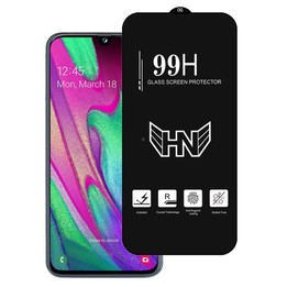 For Samsung Galaxy A40 High Aluminum Large Arc Full Screen Tempered Glass Film