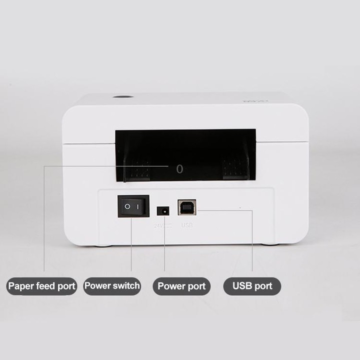 HPRT N31C Computer Version Express Electronic Waybill Printer, Plug:EU Plug(White)