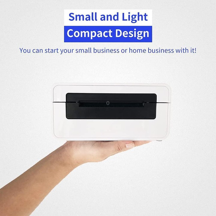 HPRT N41 Computer Version Express Electronic Waybill Printer, Plug:UK Plug(White)
