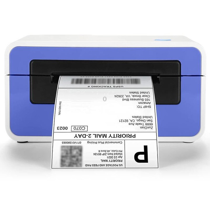 HPRT N51 Computer Version Express Electronic Waybill Printer, Plug:US Plug(White)