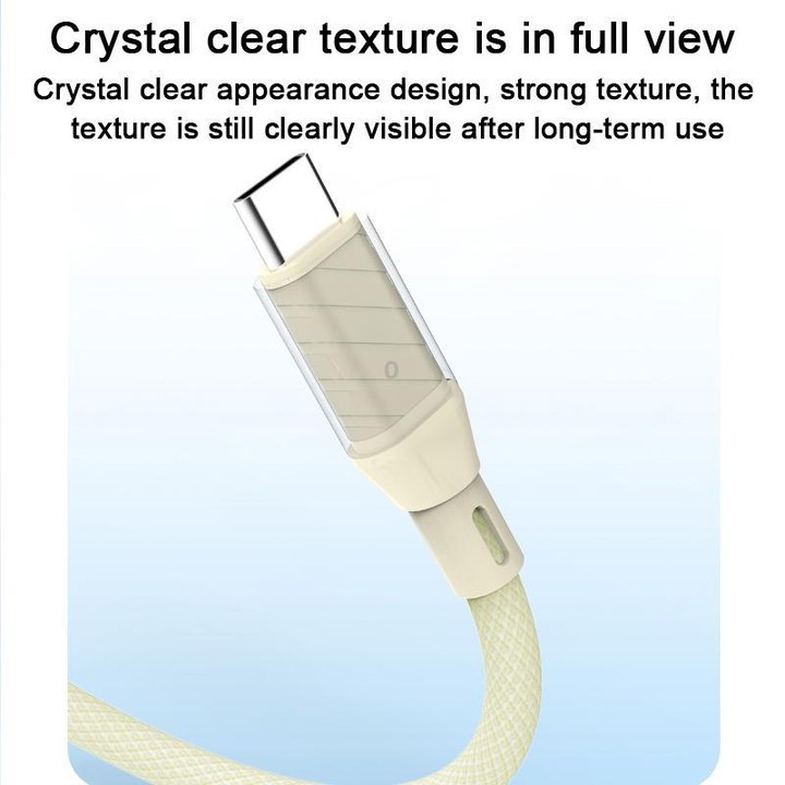 09U-JT Type-C to 3.5mm Earphone Audio Adapter(Apricot)