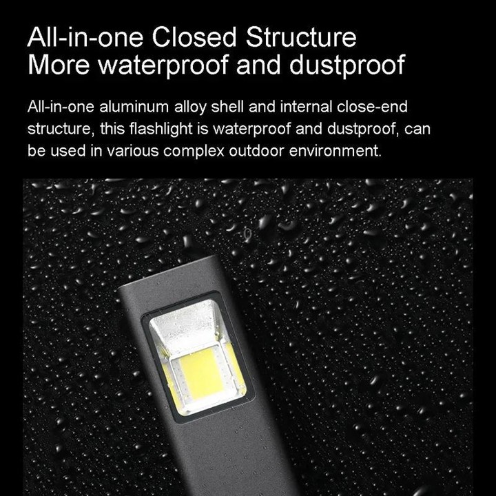 Original Xiaomi Youpin DUKA FL1 Multifunctional Flashlight with 7-gear Lighting Mode(Dark Grey)