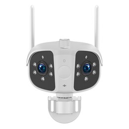 K13 1080P HD Binocular Night Vision Wide Angle Camera(White)
