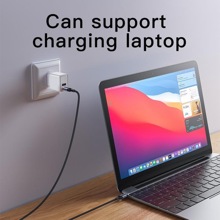 Yesido CA181 PD60W 3A USB-C / Type-C to USB-C / Type-C Charging Data Cable, Length: 1.2m(Black)