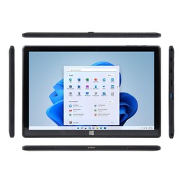 HONGSAMDE 10.1 inch 2 in 1 Tablet PC, 12GB+128GB, Windows 11, Intel Celeron N4120 Quad Core No Keyboard(UK Plug)