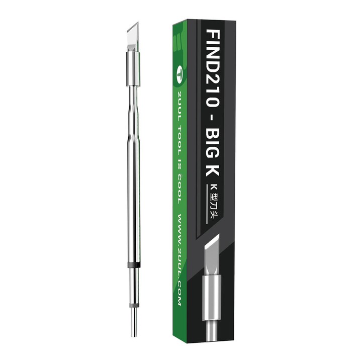 2uul FD11 Big-K Soldering Iron Tips for Most C210 Soldering Station