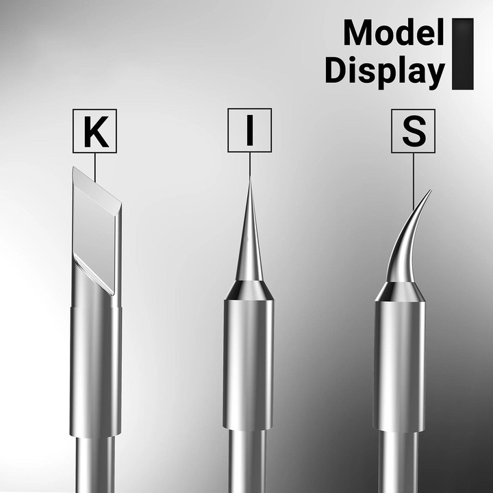 2uul Soldering Iron Tips for Most C210 Soldering Station, Model:FD12 K