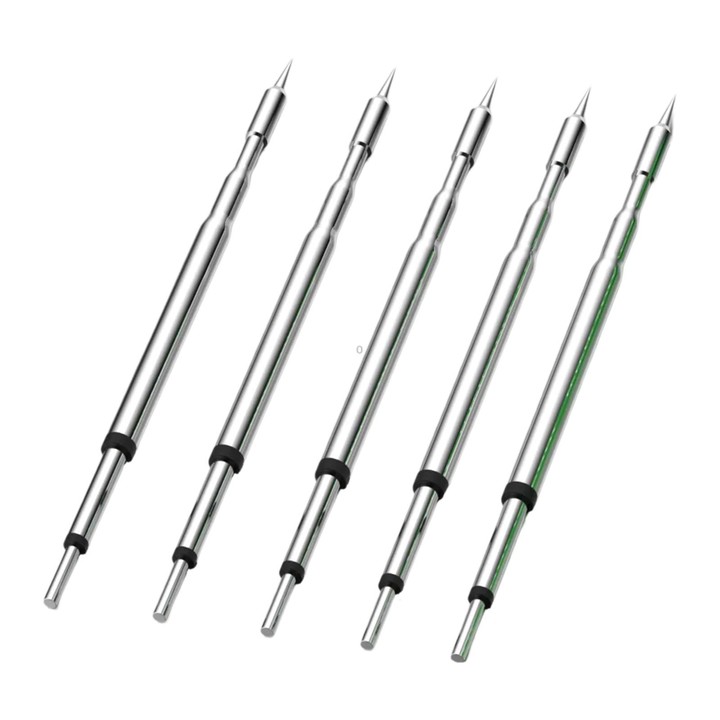 2uul 5 in 1 Soldering Iron Tips for Most C210 Soldering Station, Model:FD23 I