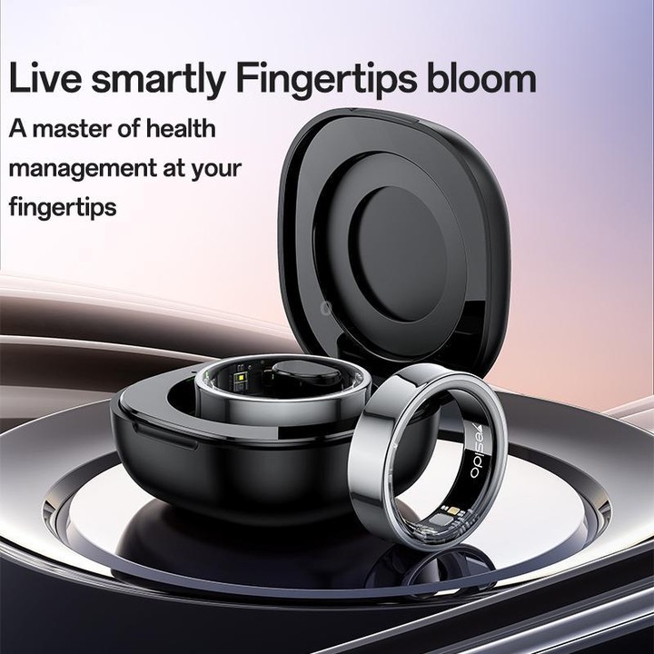 Yesido IO33 Health Monitor Smart Ring, Support Body Temperature / Heart Rate / Blood Pressure / Female Physiological Reminder, S
