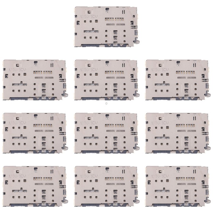 For Galaxy Galaxy A5 2016 SM-A510 10pcs Original SIM + Micro SD Card Reader