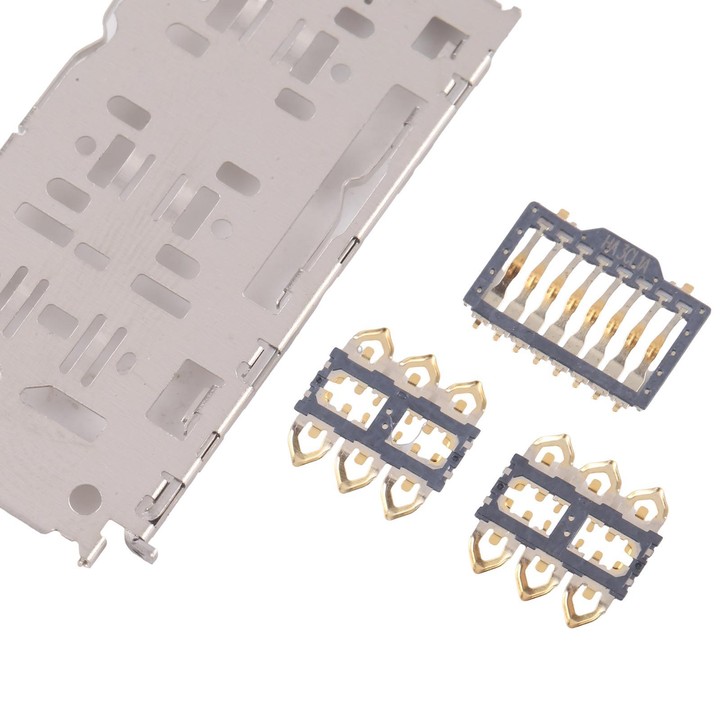 For Galaxy A10 SM-A105 10pcs Original SIM + Micro SD Card Reader