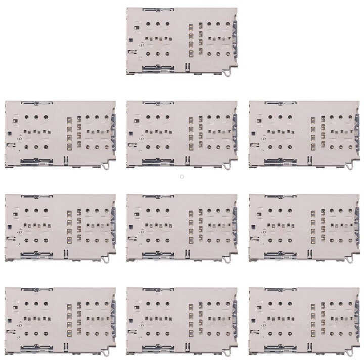 For Galaxy A60 SM-A606 10pcs Original SIM + Micro SD Card Reader