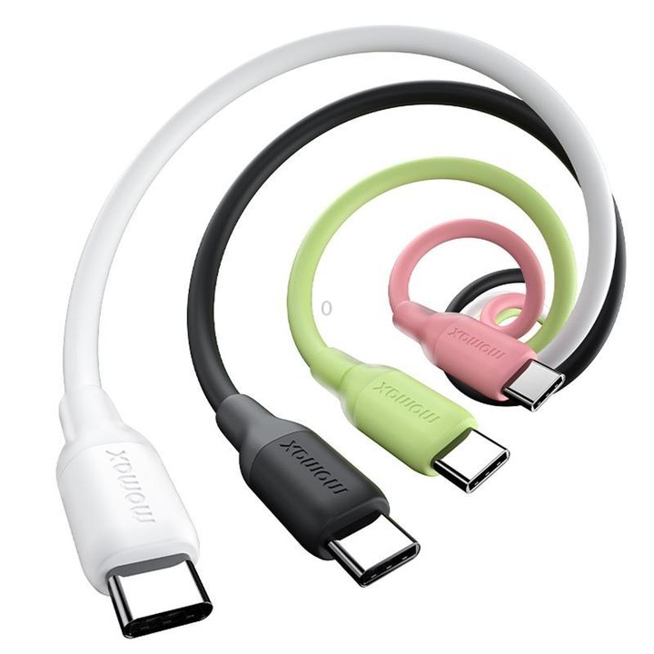 MOMAX DC23 1-Link Flow CC X 60W USB-C / Type-C to USB-C / Type-C Fast Charging Cable, Length:1.2m(Pink)