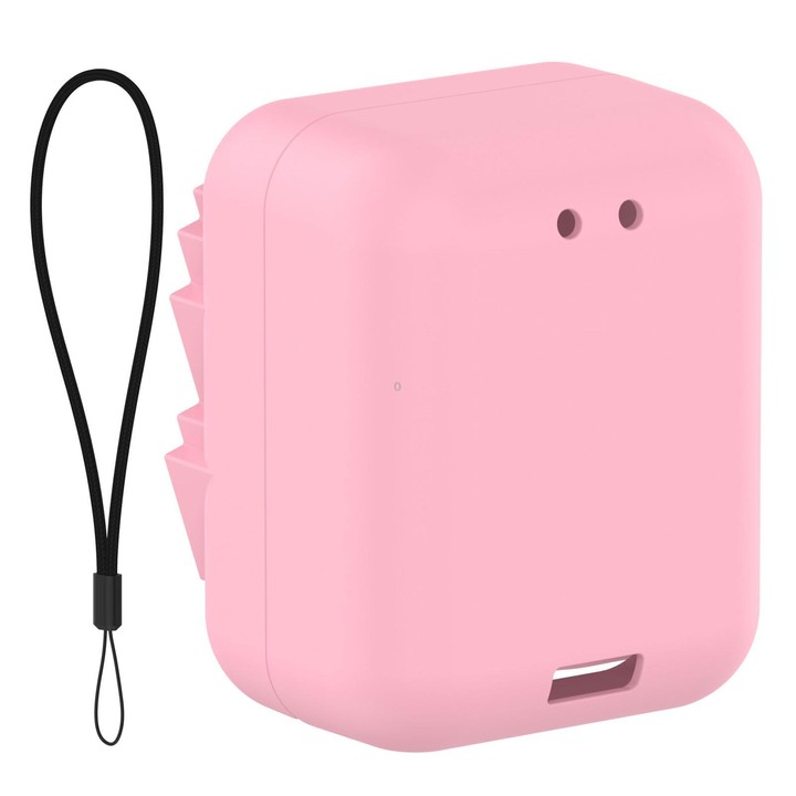 For Bitzee Disney Interactive Toy Digital Pet Silicone Protective Case(Pink)