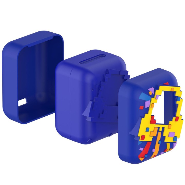 For Bitzee Disney Interactive Toy Digital Pet Silicone Protective Case(Blue)