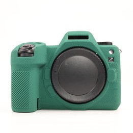 For Nikon Z6III Litchi Texture Soft Silicone Protective Case(Green)