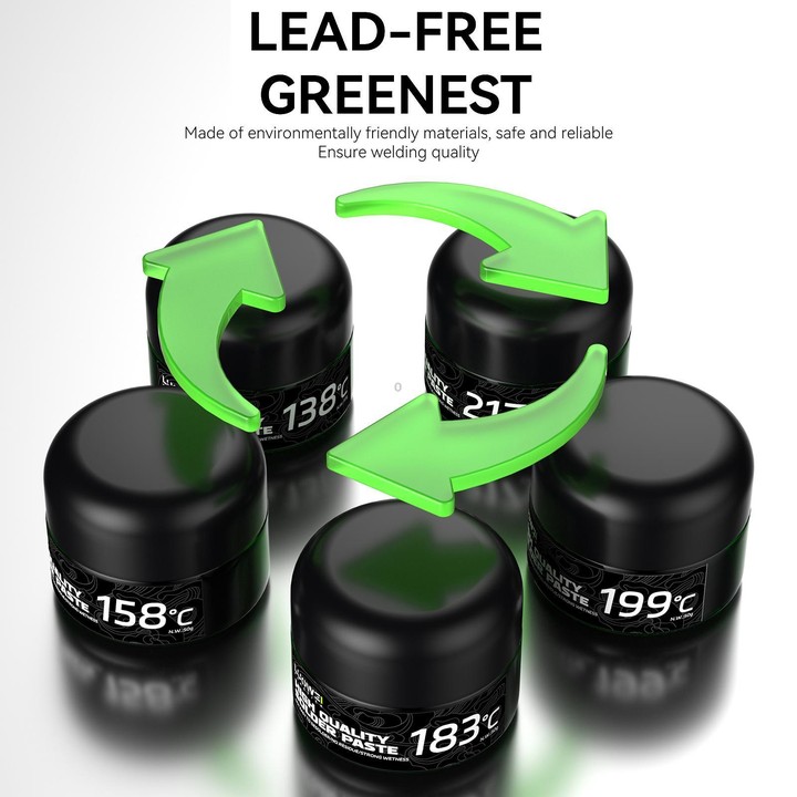 LUOWEI LW-SP1 50g PCB Repair Lead-free Solder Paste, Model:158 Degrees