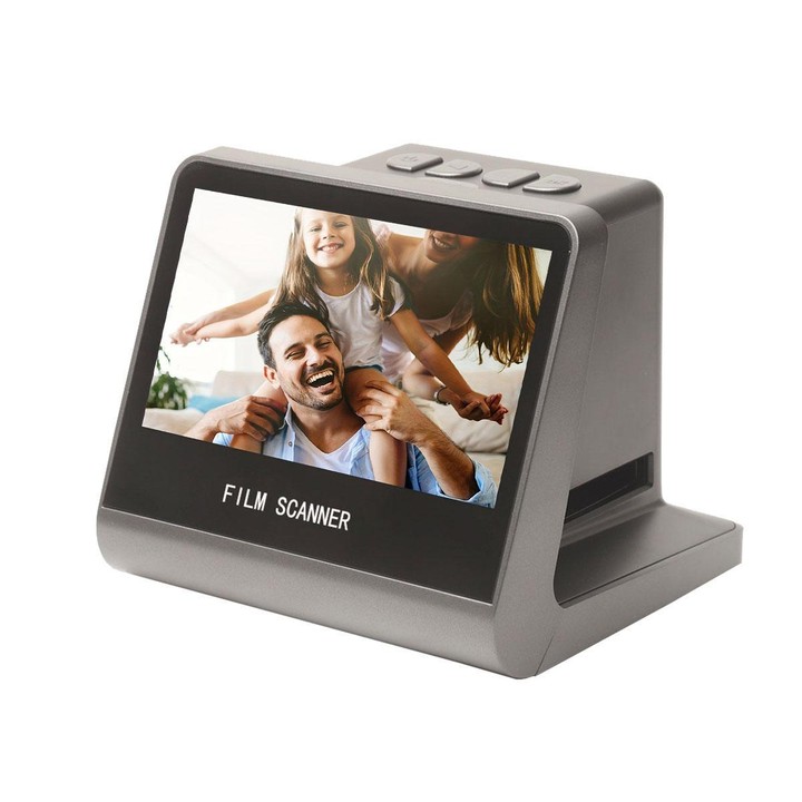 Tonivent TON170 14 Mega Pixels 5 inch HD Screen Film Scanner, Plug:UK Plug(Black)