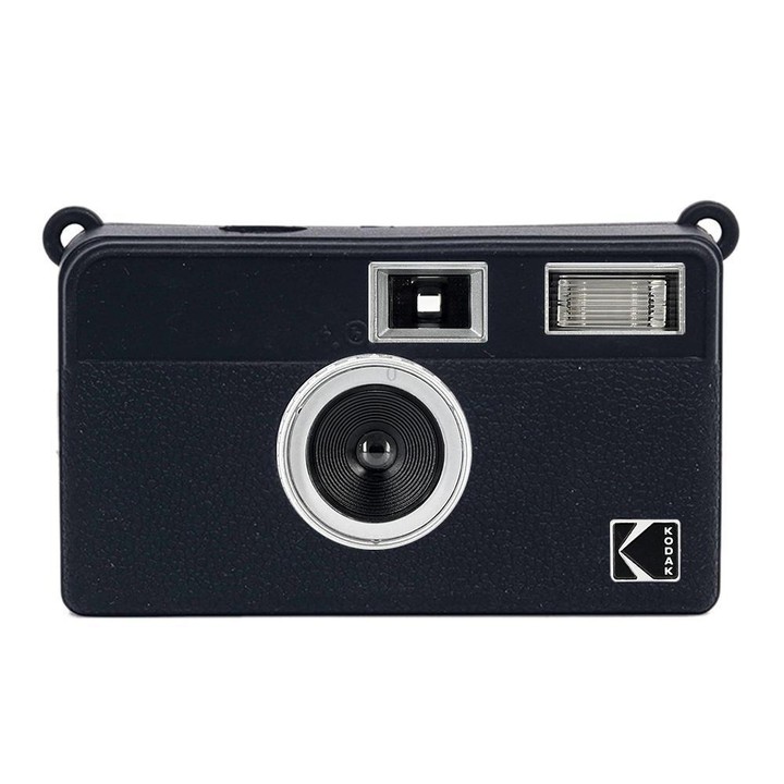 For Kodak EKTAR H35 Litchi Texture Soft Silicone Protective Case(Black)