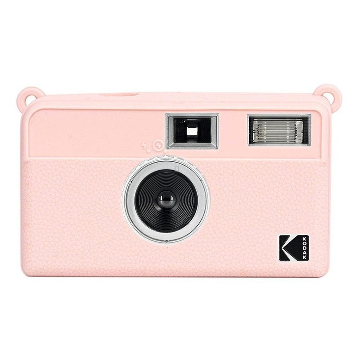 For Kodak EKTAR H35 Litchi Texture Soft Silicone Protective Case(Pink)