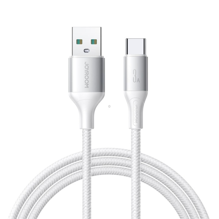 JOYROOM S-A28 Flash Series 480Mbps Fast Charging Data Cable, USB to Type-C Cable, Length: 1m(White)