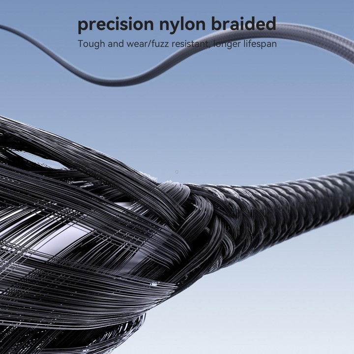 JOYROOM S-A28 Flash Series 60W 480Mbps Fast Charging Data Cable, Type-C to Type-C Cable, Length: 2m(Black)