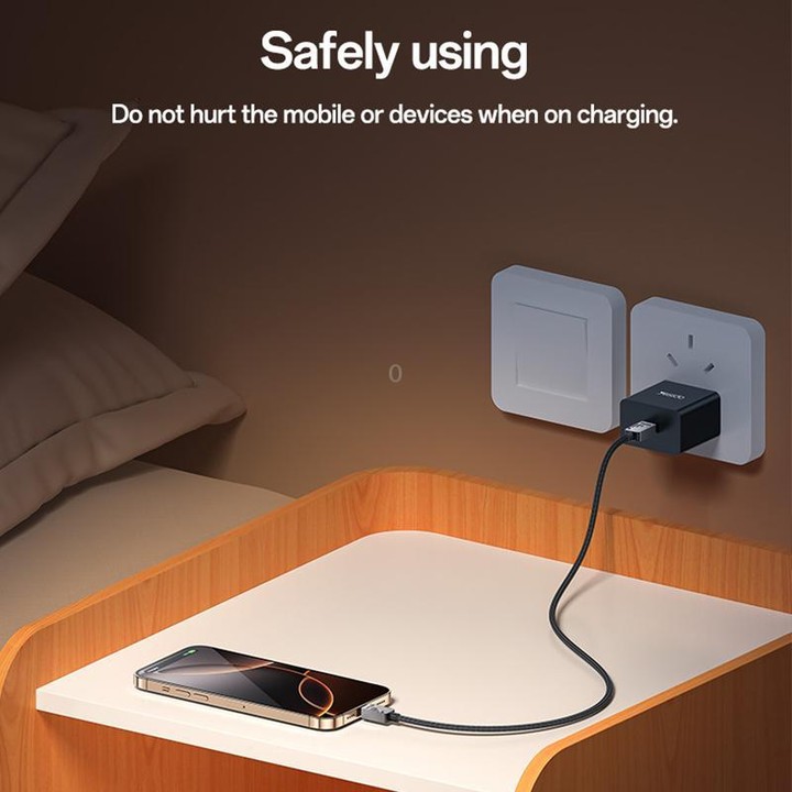 Yesido CA196 60W 3A USB-C / Type-C to Type-C Zinc Alloy Data Cable, Length:1.2m(Black)