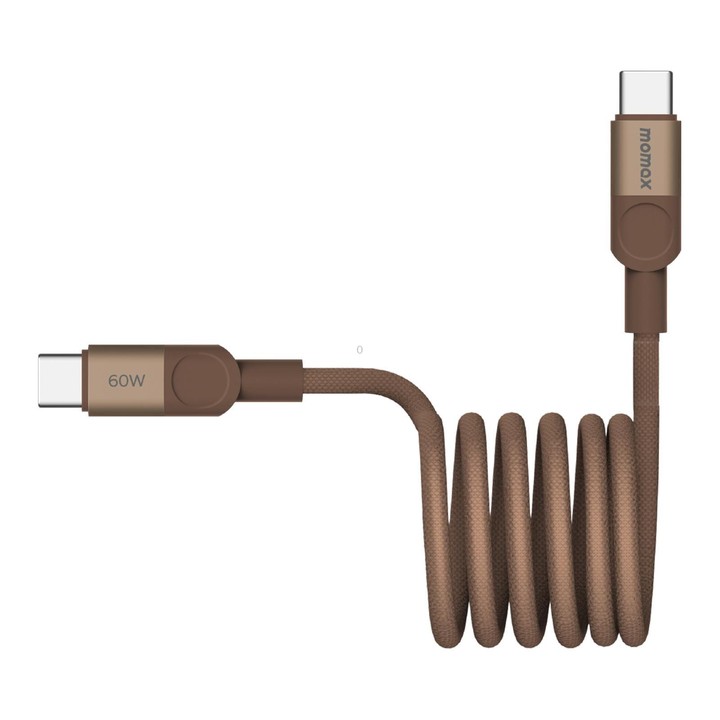 Momax Mag.Link Magnetic 60W USB-C / Type-C to USB-C / Type-C Data Cable, Length:2m(Gold)