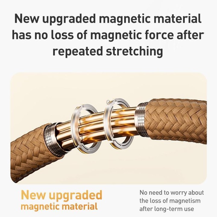 Momax Mag.Link Magnetic 100W USB-C / Type-C to USB-C / Type-C Data Cable, Length:2m(Black)